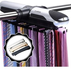 Primode Motorized Tie Rack Closet Organizer